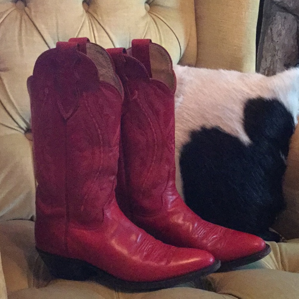 JUSTIN RED BOOTS